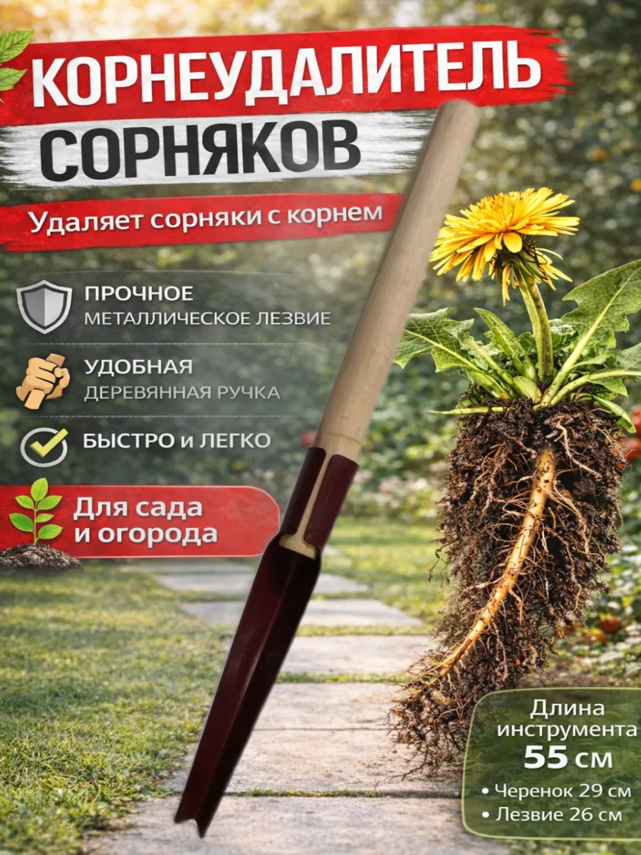 Корнеудалитель для сорняков